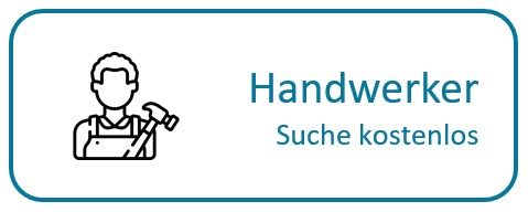 Symbol eines Handwerkers mit Hammer und Text „Handwerker - Suche kostenlos“.
